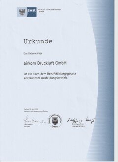 IHK Ausbildungsbetrieb